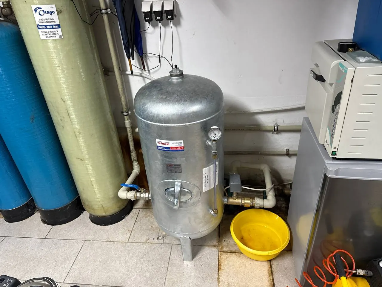 Zbiornik ciśnieniowy i filtracja wody — DobryHydraulik Bydgoszcz